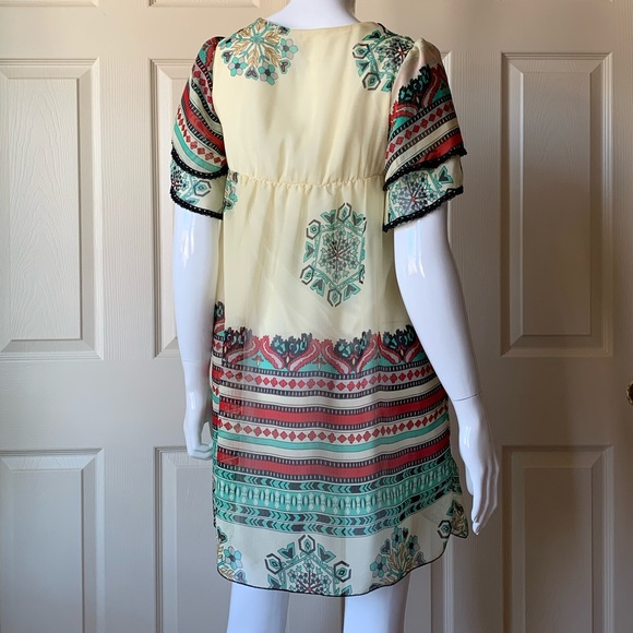 Lumier - women’s mini boho dress (Size S) - Picture 6 of 6
